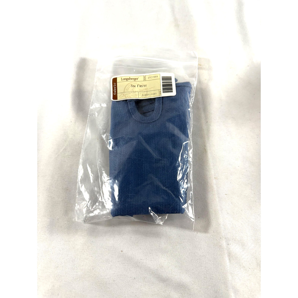 Longaberger Small Fruit Cornflower Blue Fabric Liner 2307888